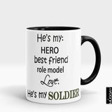 Pak Army Mugs - foji5 Army Muggay.com black
