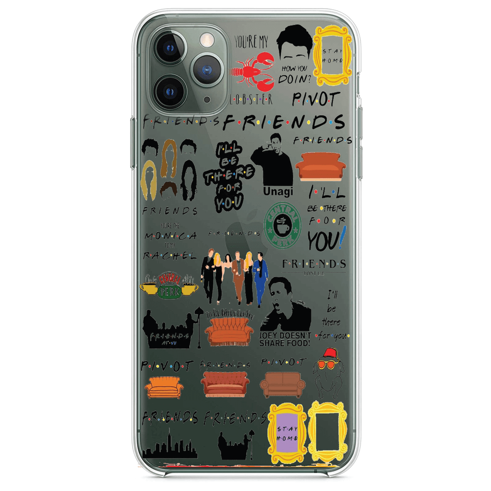 Transparent background Collage Phone Cover
