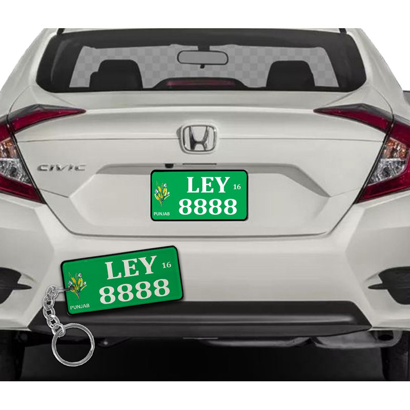 Govt. of Punjab Car Keychain