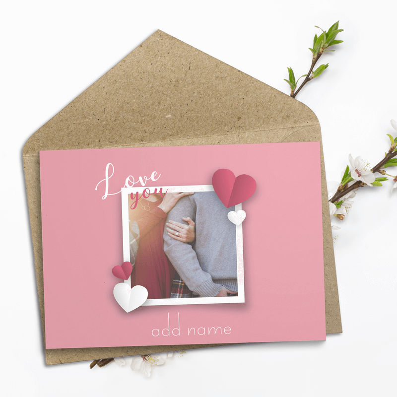 Love you Valentine's Card