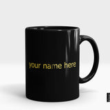 Gold Mugs with Name