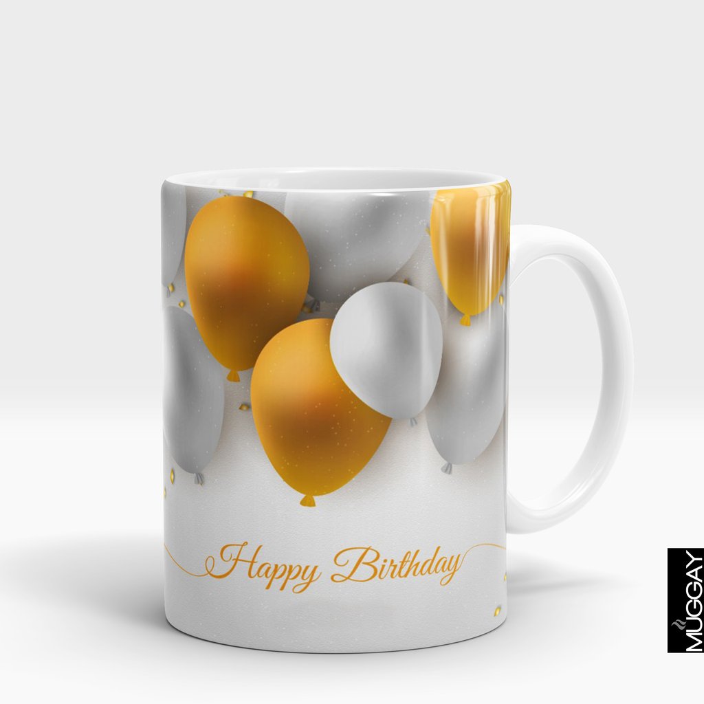 'Happy Birthday Balloon' Mug