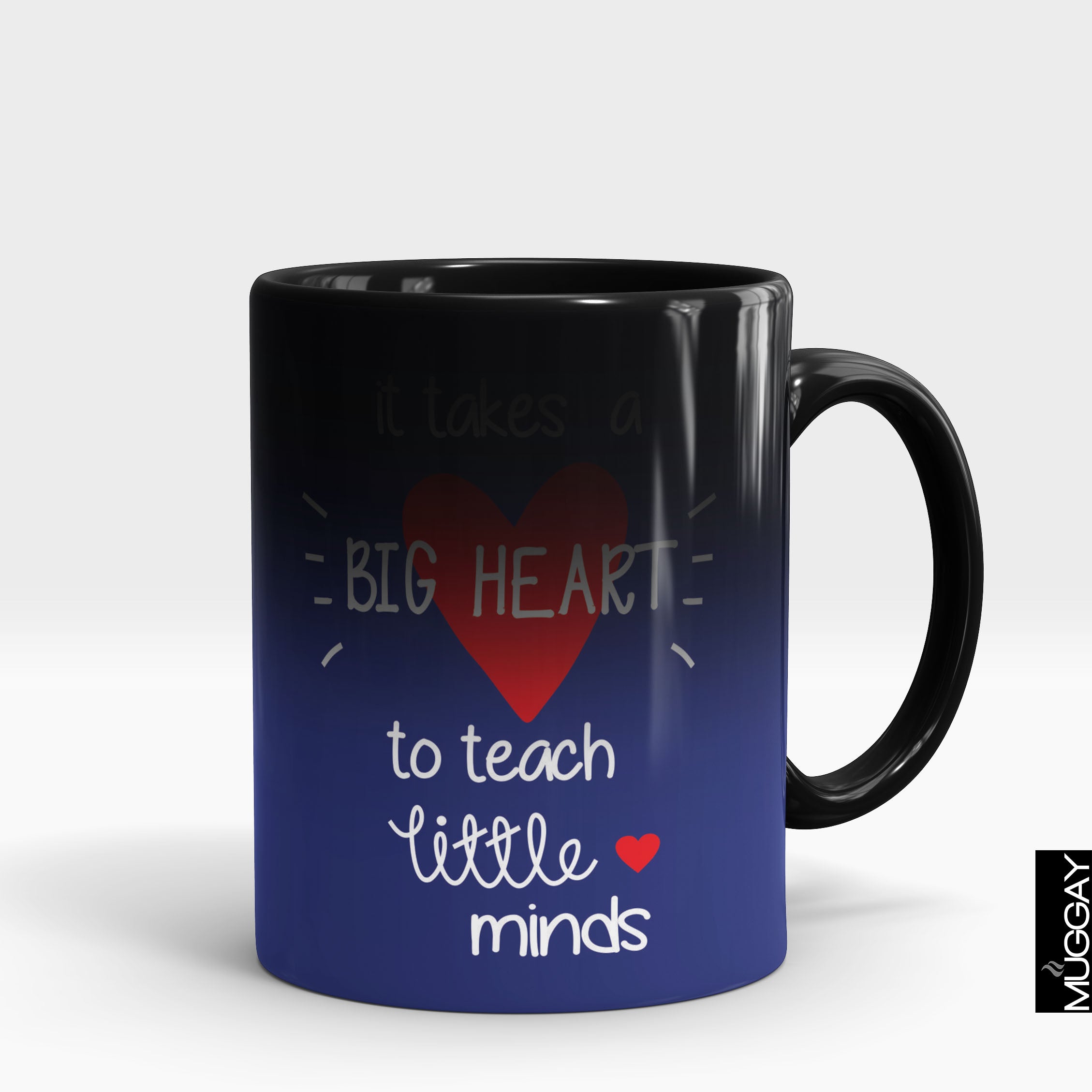Big Heart To Teach Little Minds | Mugs for Teachers -15