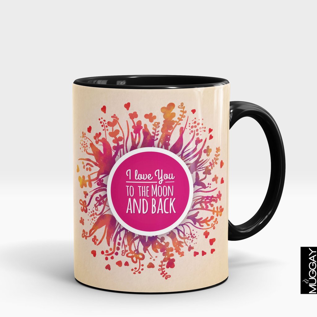 Magic  'I Love You to the Moon & Back' Valentines Mug