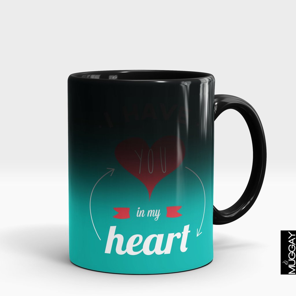Magic  'I Have You In My Heart' Valentines Mug