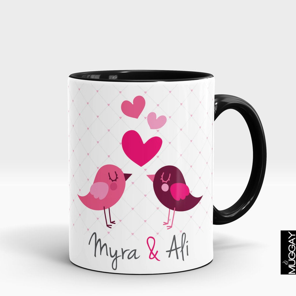 Magic  'Love Birds' Valentine Mug