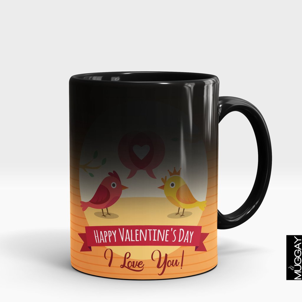 'I Love You Birds' Valentine's Mug