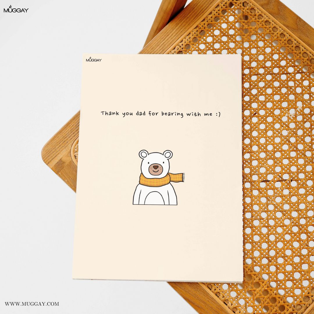 Bear Funny Pun  | Cards for Fathers