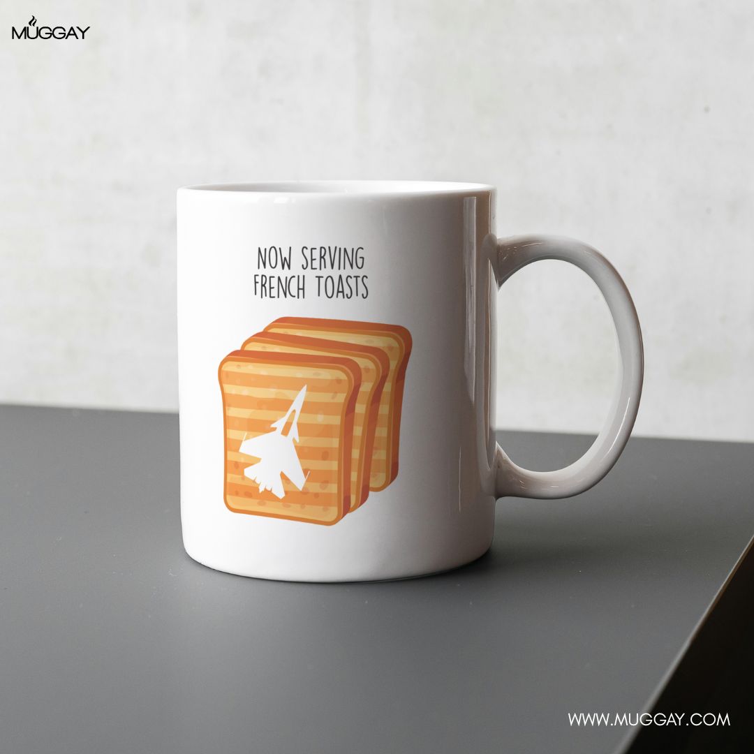 Serving French Toasts | Army Air Force Mug