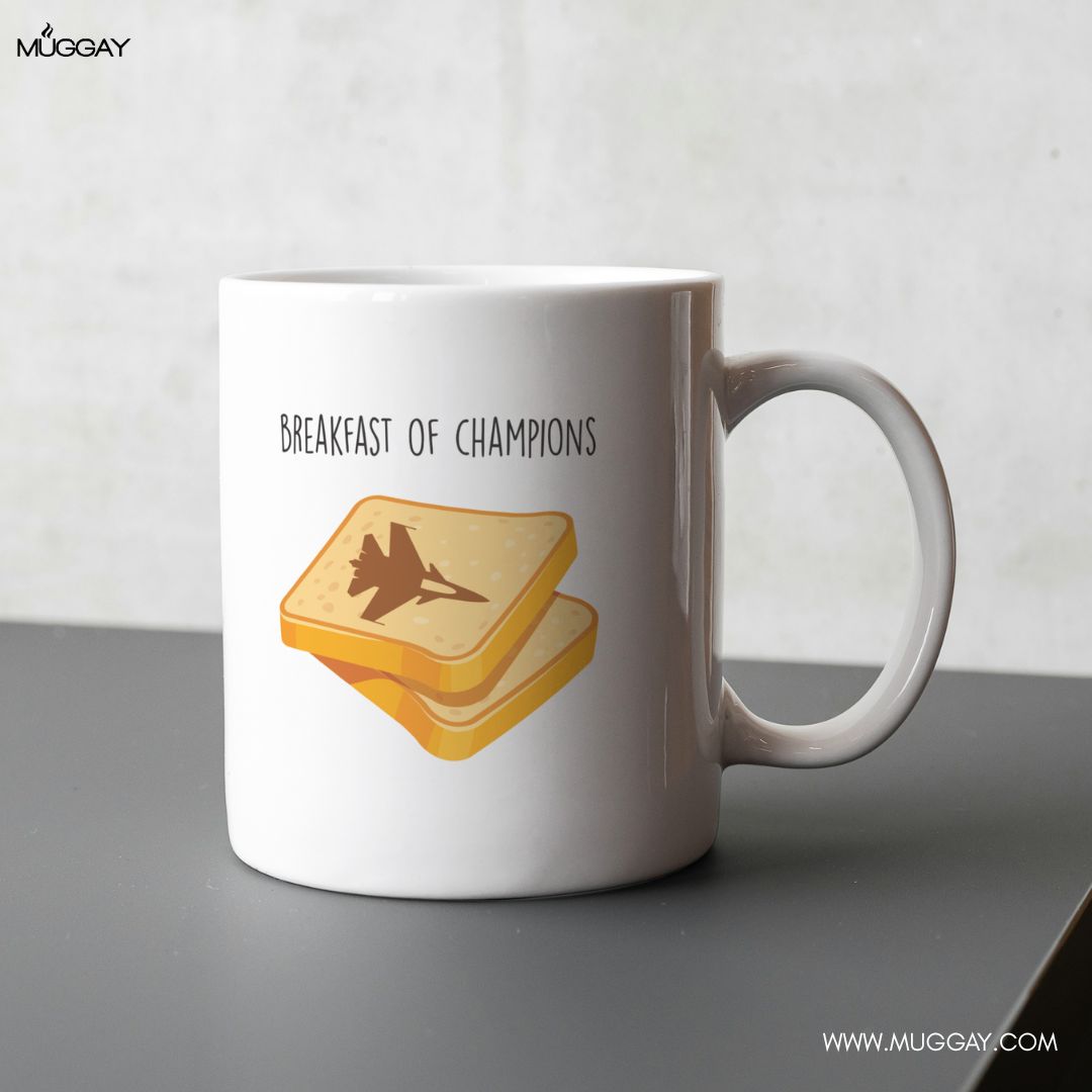 Breakfast of Champions | Army Air Force Mug