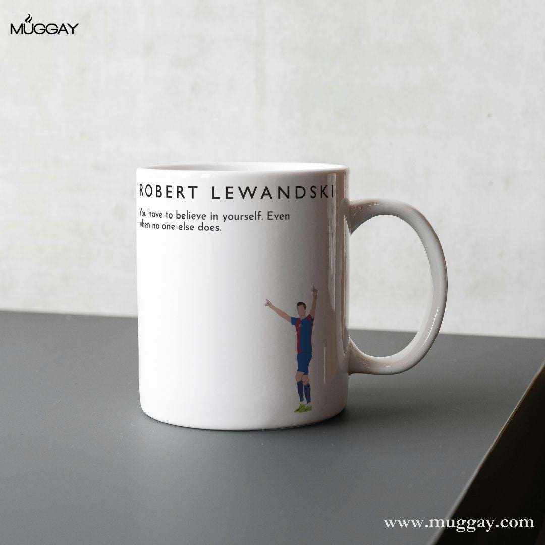 Robert Lewandowski  Quote | Football Mug