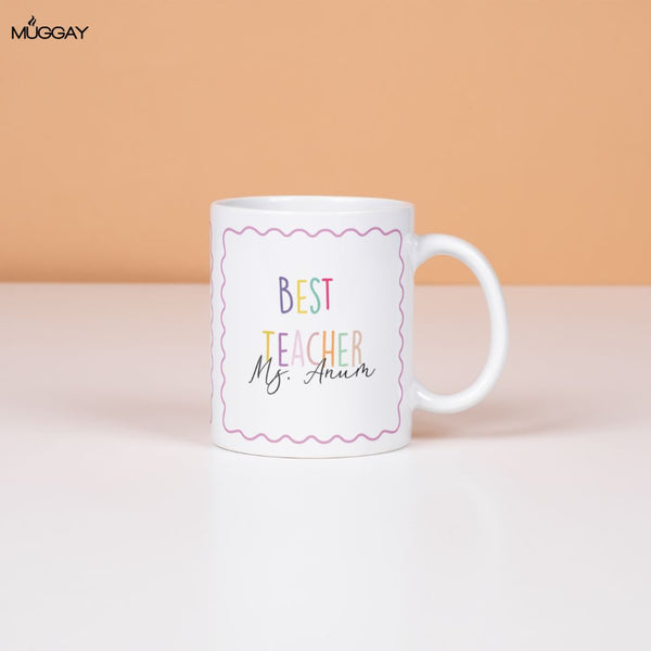 Colorful Best Teacher| Mugs for Teachers