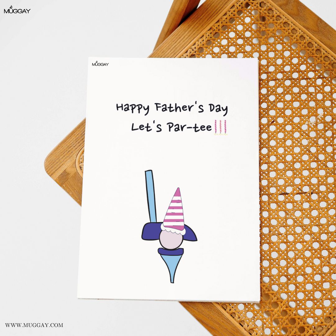 Par-Tee Dad Funny Pun Dad Joke  | Cards for Fathers