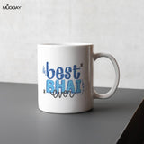 Best Bhai Customizable Text Mug