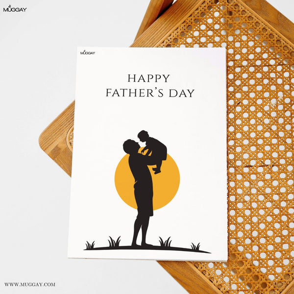 Father Holding Child | Cards for Fathers