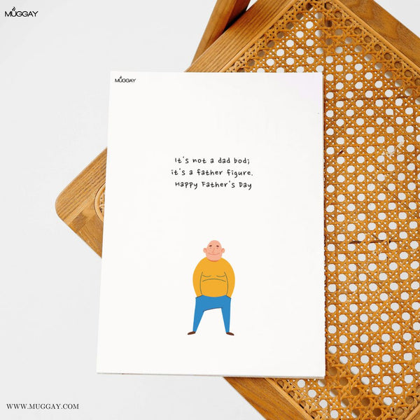 Dad Bod Funny Dad Joke  | Cards for Fathers