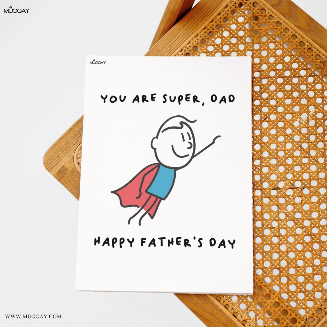 Super Card Illustration| Cards for Fathers