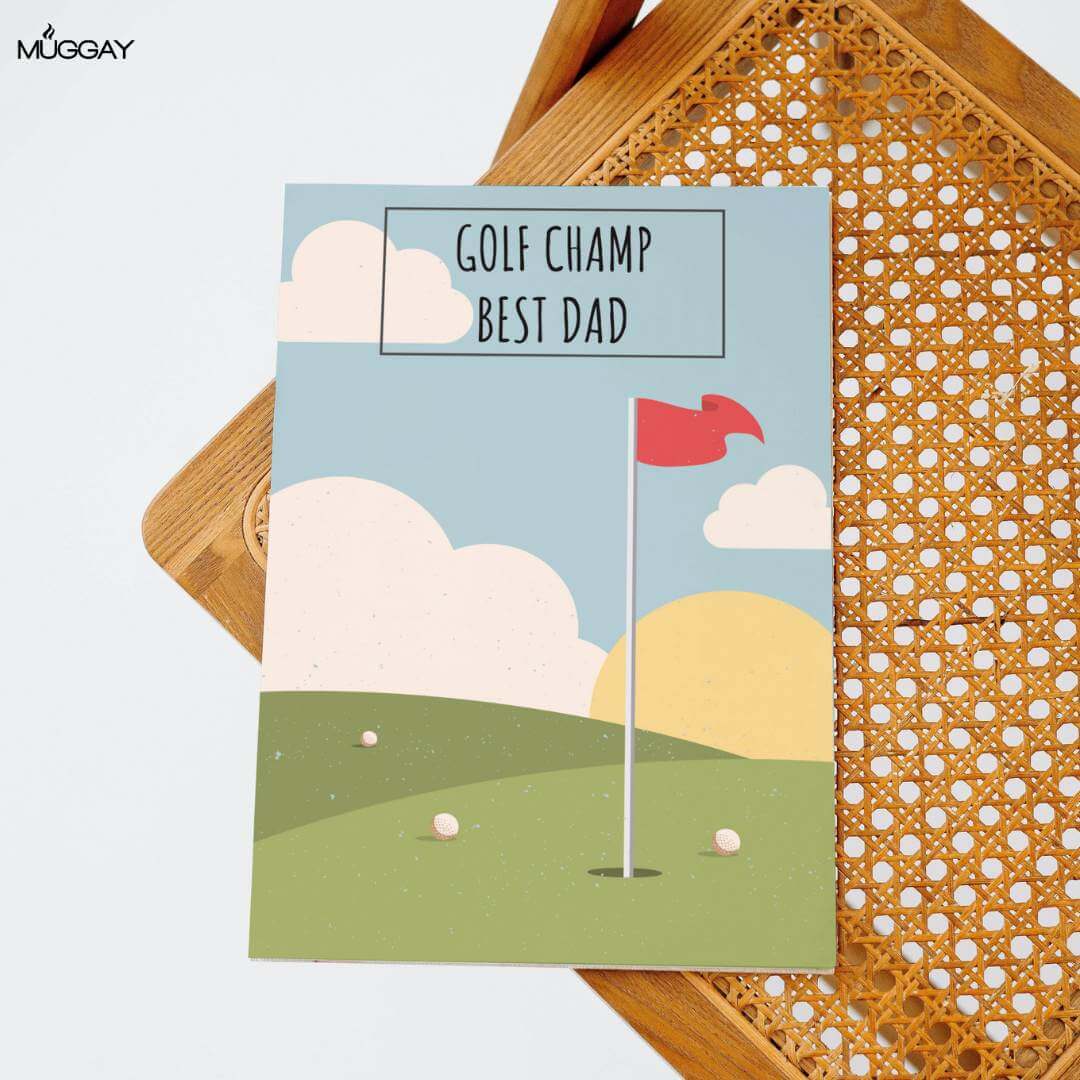 Golf Champ Father's Day Card