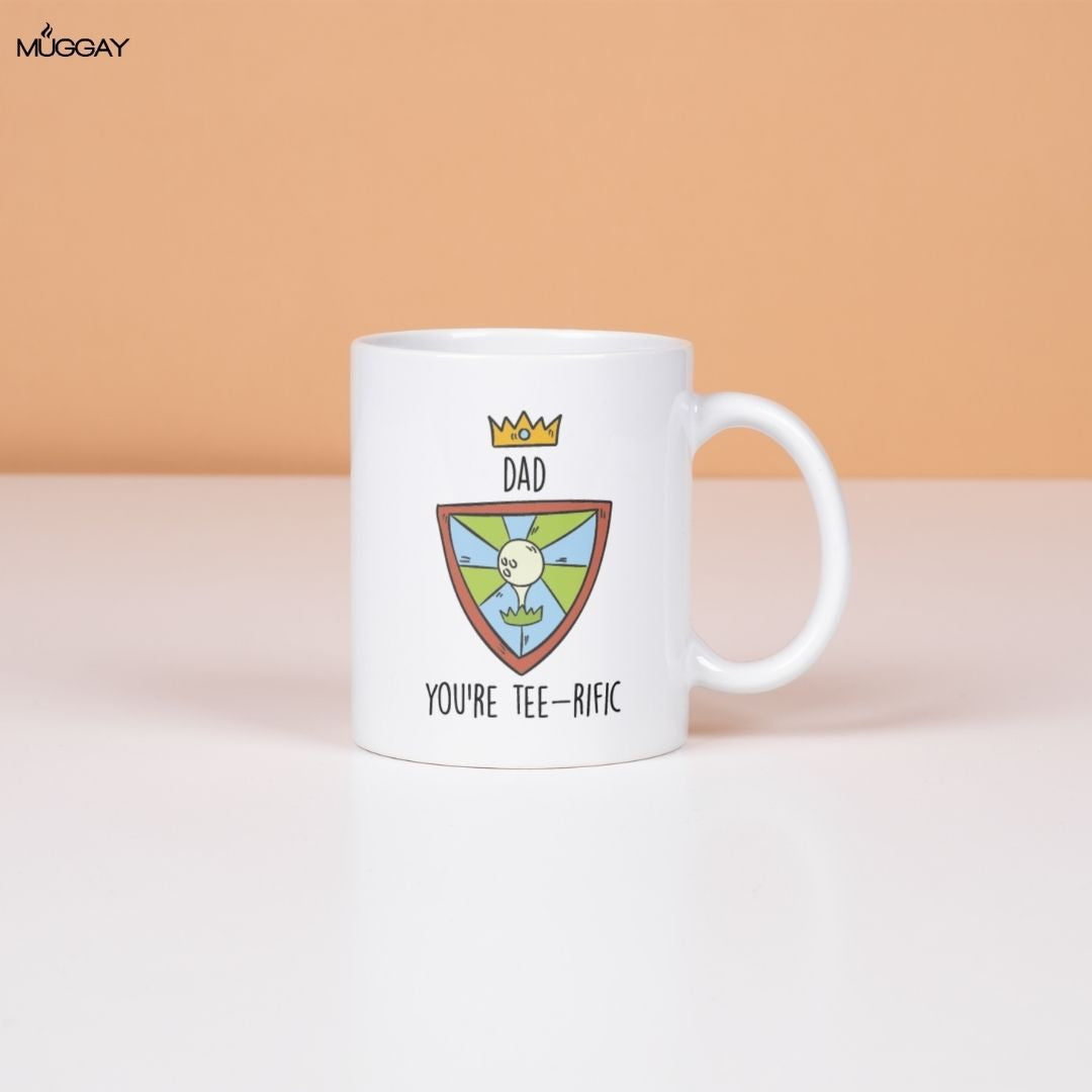 Golf Dad Tee-rific | Mugs for Fathers