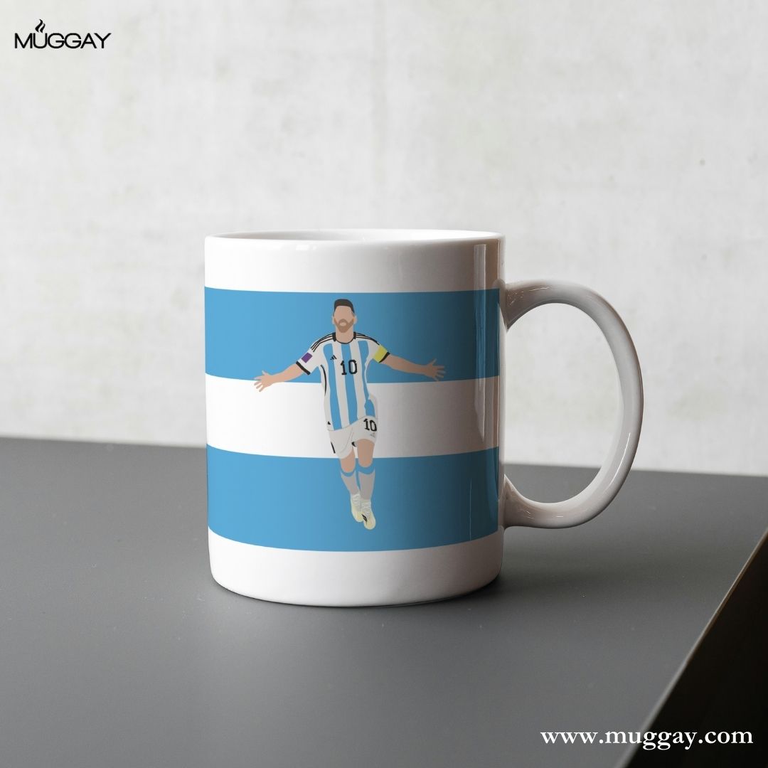 Messi Running| Football Mug