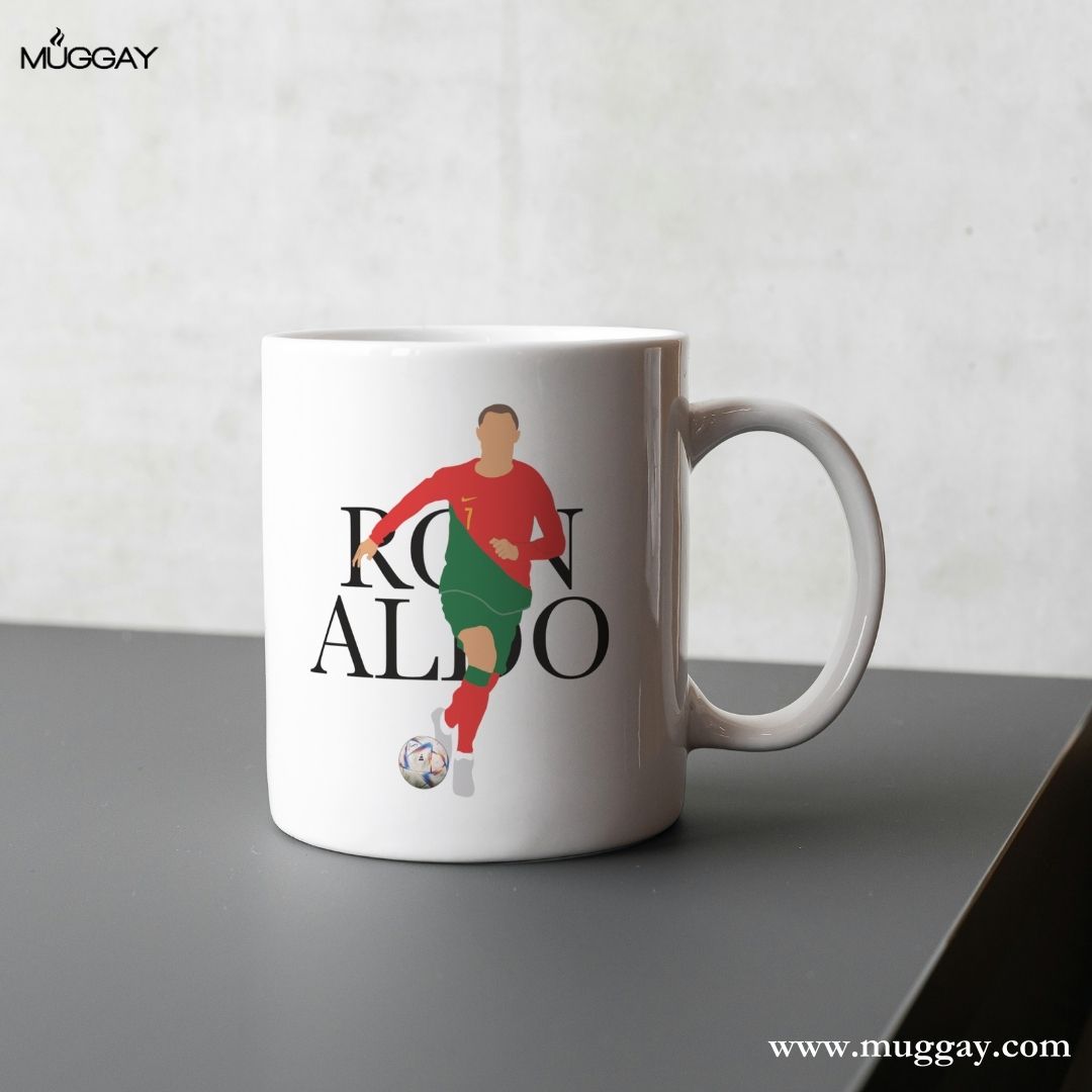 Cristiano Ronaldo Mug | CR7 Football Fan Gift |  Football mug