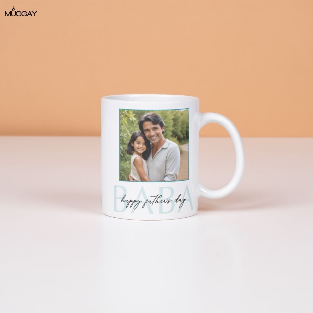 Happy Father's Day Baba Picture Mug | Mugs for Fathers