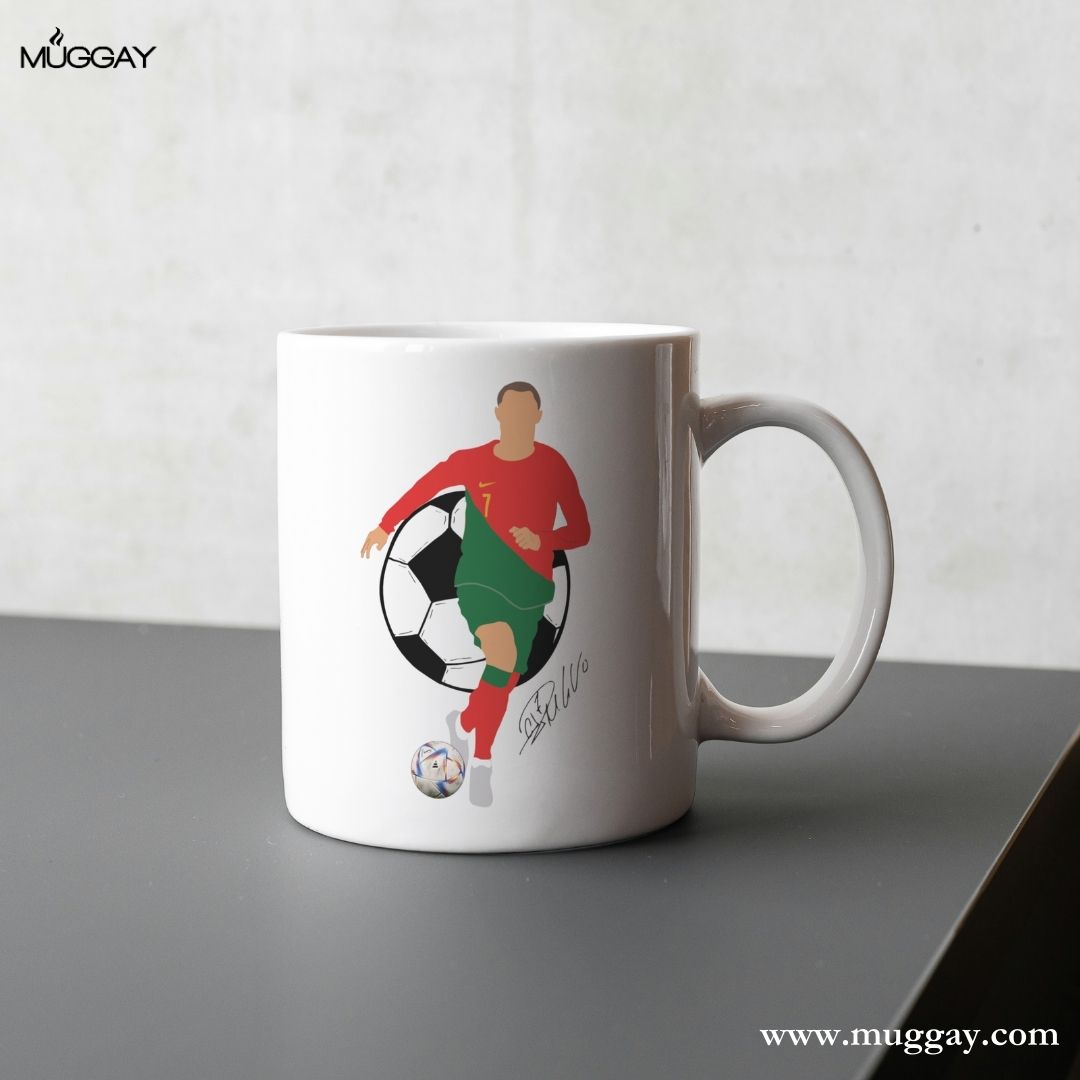 Cristiano Ronaldo Football |  Football mug