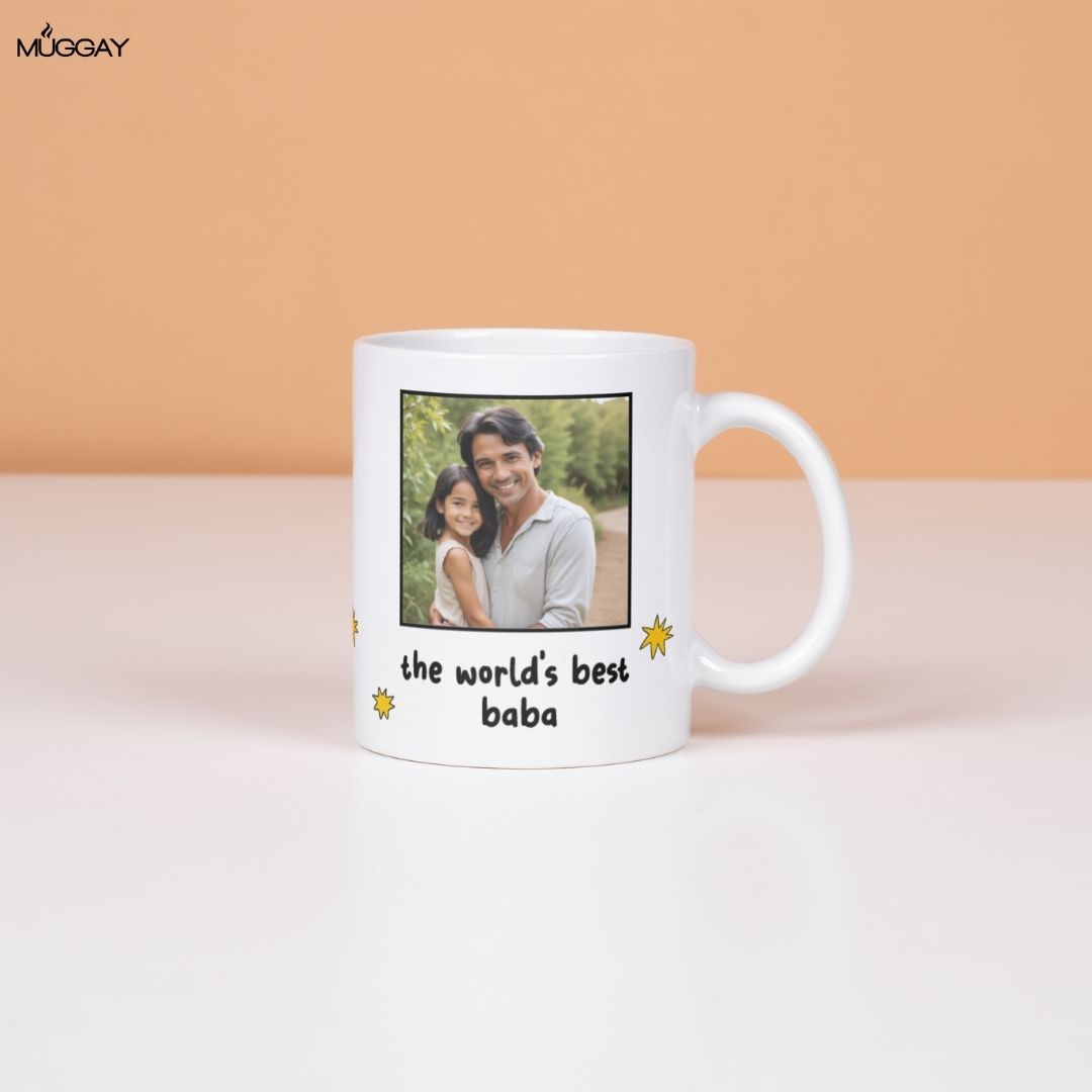 World's Best Baba Picture Mug | Mugs for Fathers