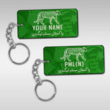 Metal Key-Chains Politics with Name