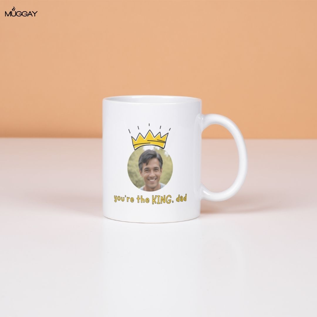 King Dad Picture Mug | Mugs for Fathers