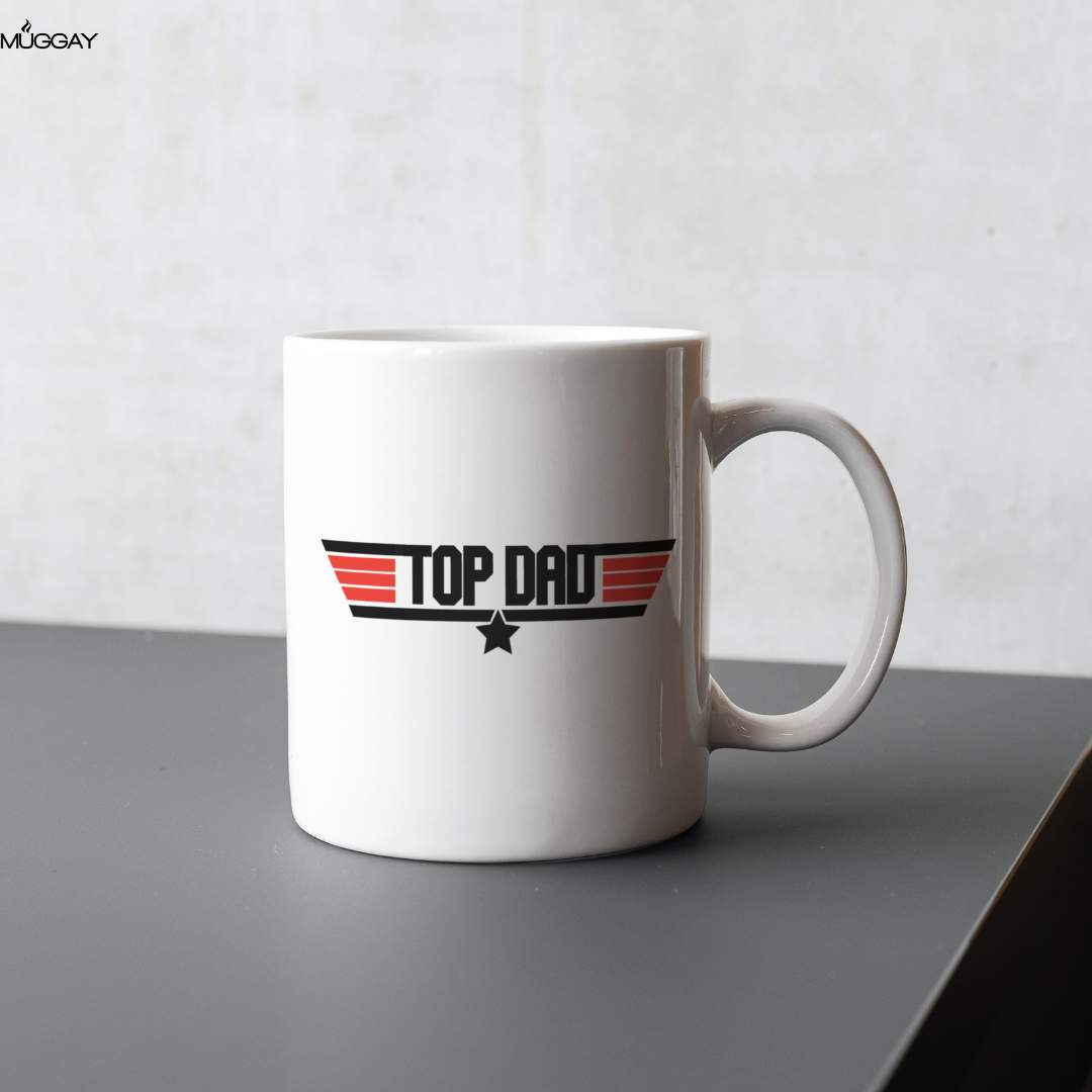 Top Dad- Mugs for Father