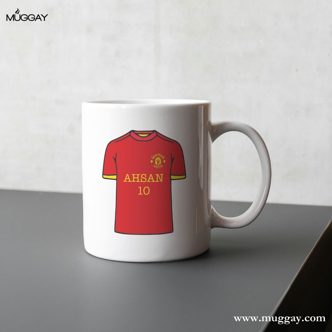 Manchester United Mug Customized Shirt | Football Mug