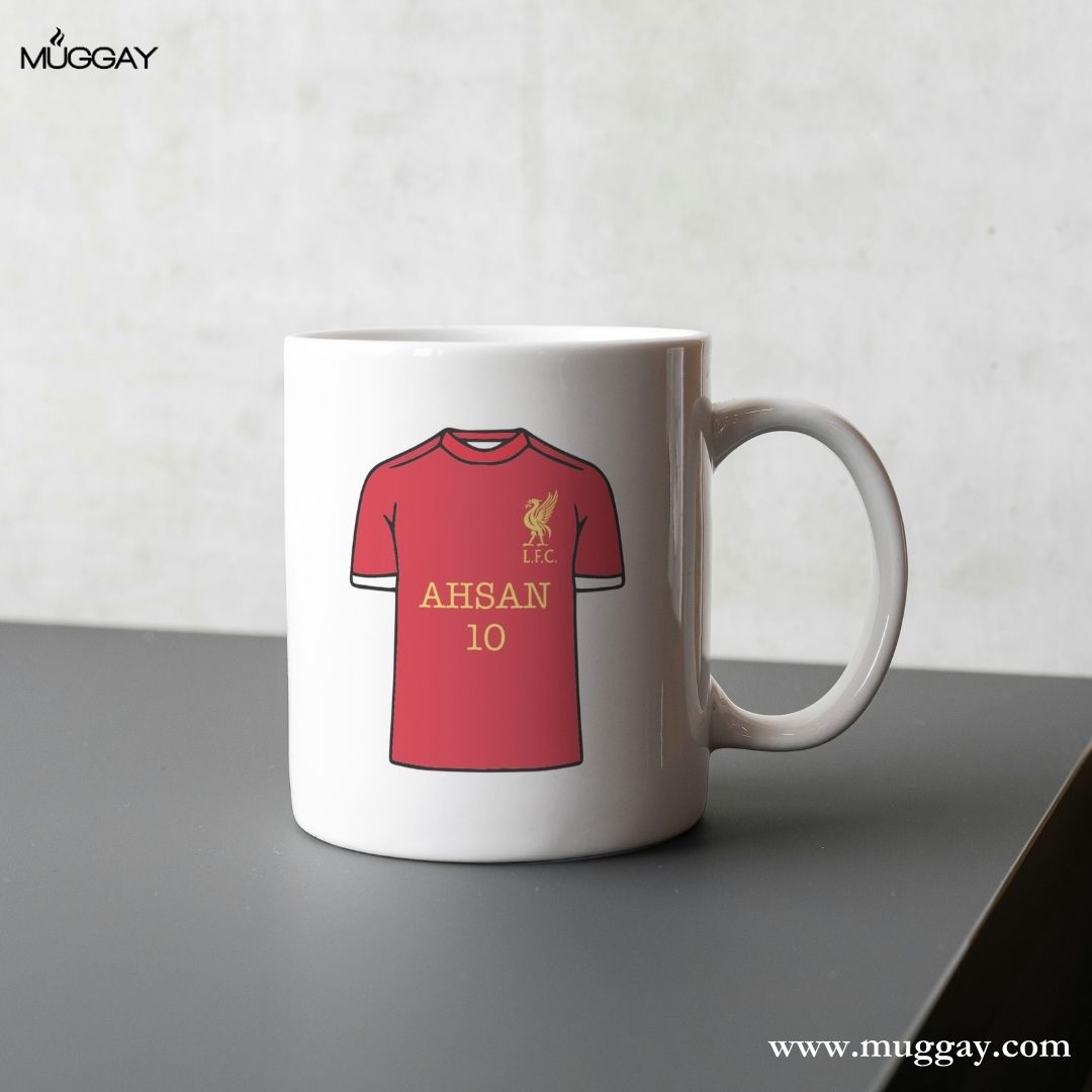 Liverpool Customized Shirt | Football Mug