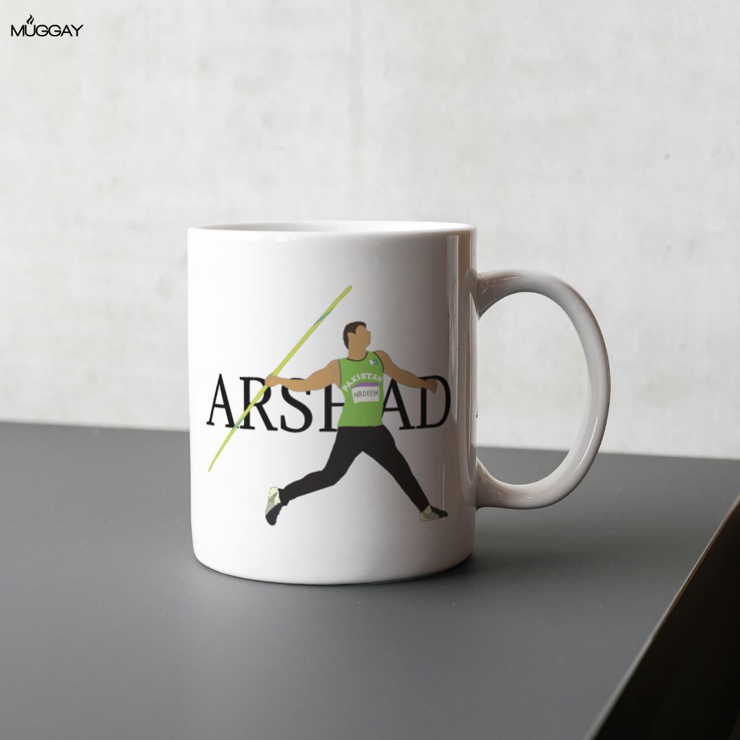 Javeline Throw | Arshad Nadeem Mug