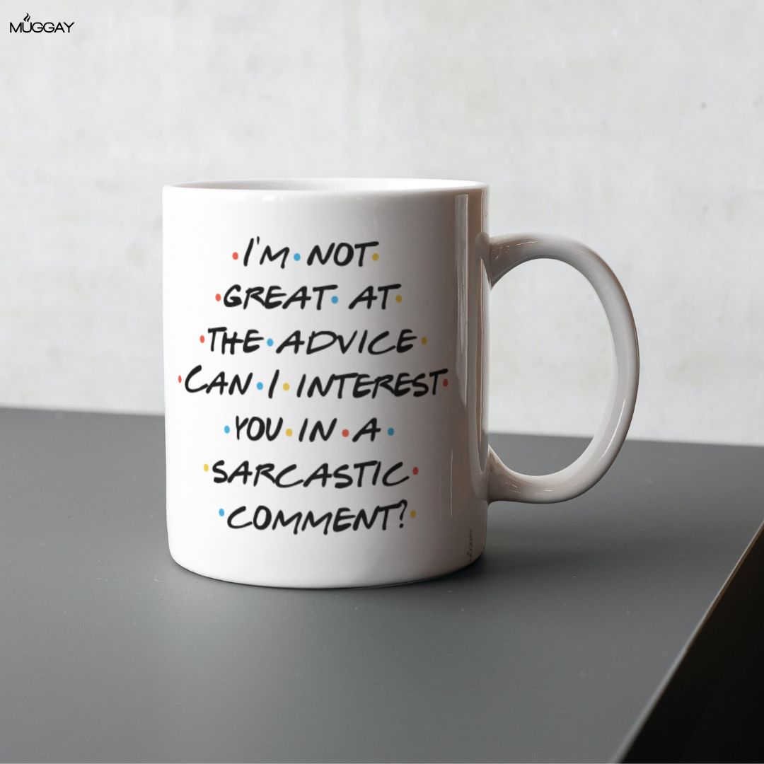 Sarcastic Comment| Chandler Bing Mugs