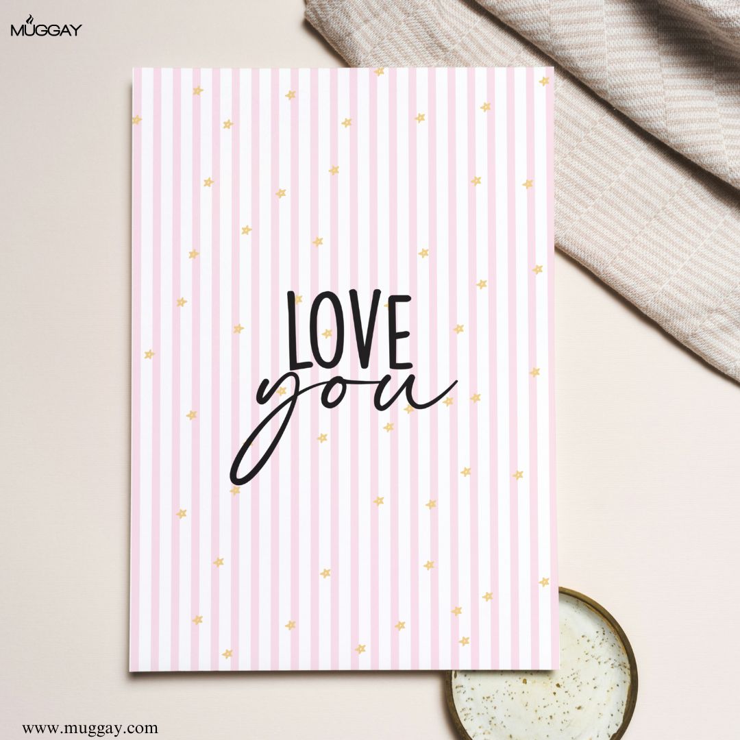 Love You  | Valentine's | Couples Cards