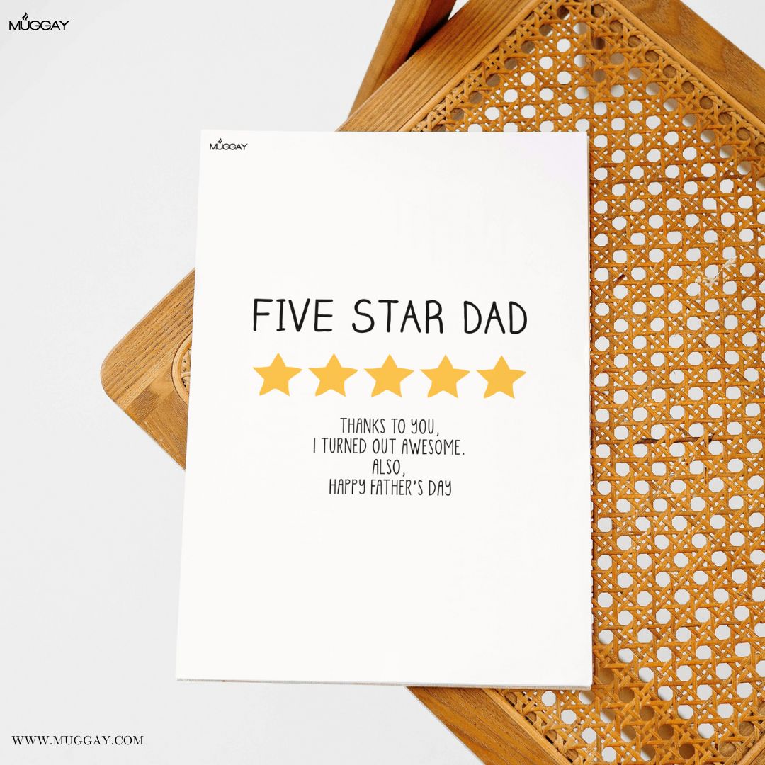 Five Star Dad | Cards for Fathers