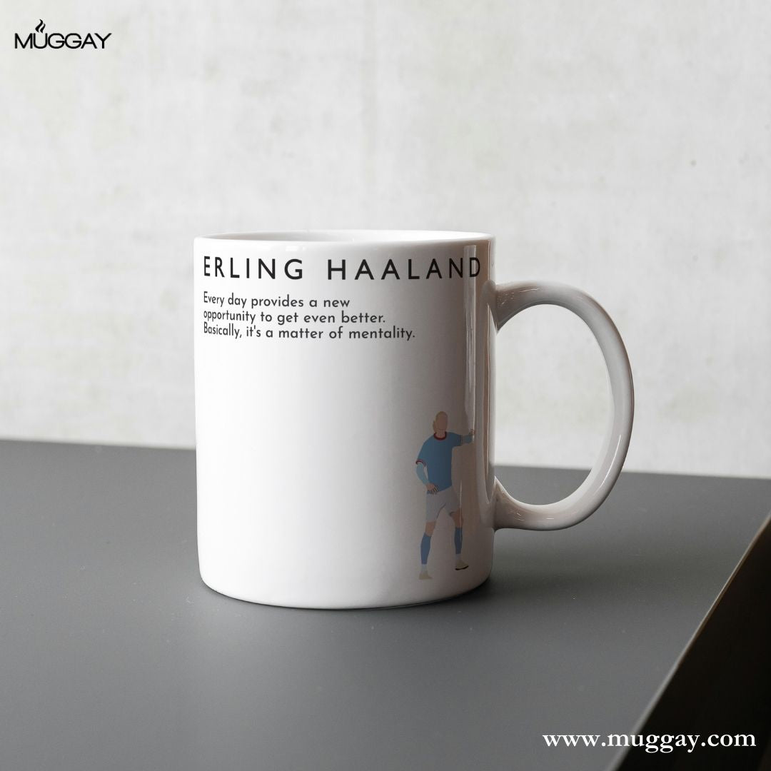 Erling Haaland  Quote | Football Mugs