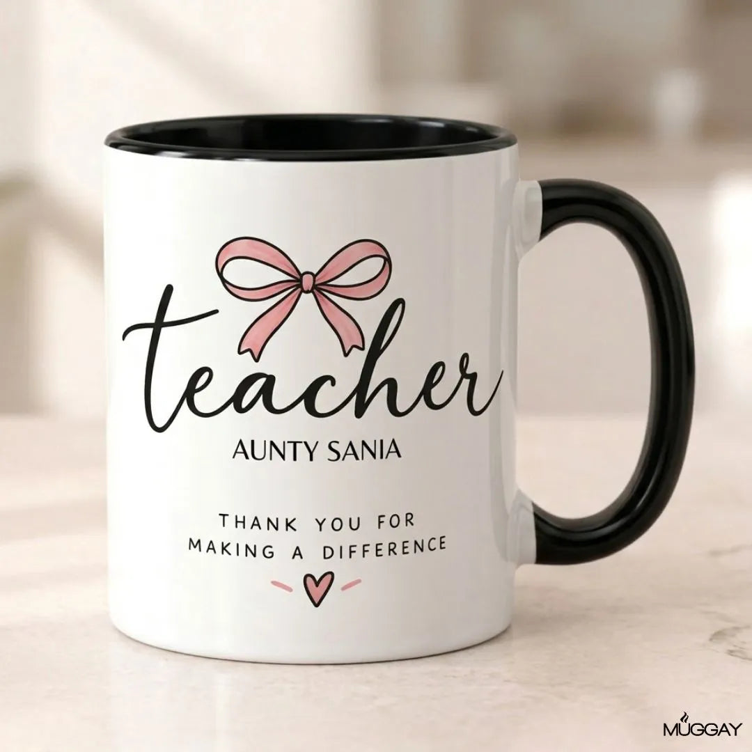  Teacher appreciation mug quote 