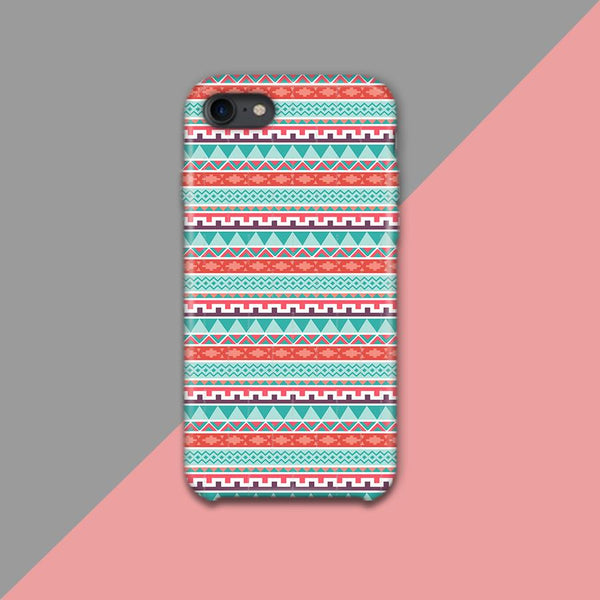Multi color Tribal pattern 2 Design Phone Case