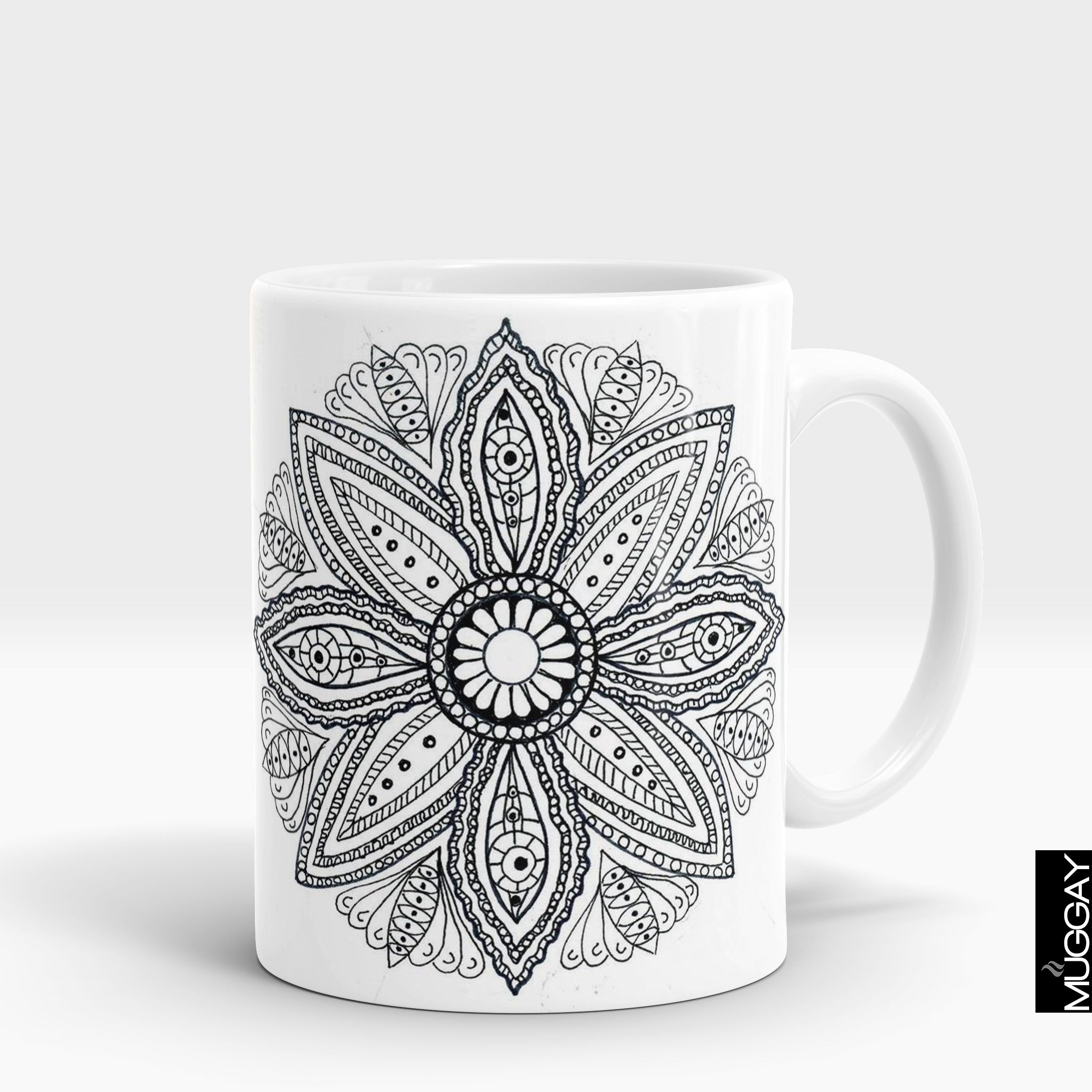 Mandala art mugs -11