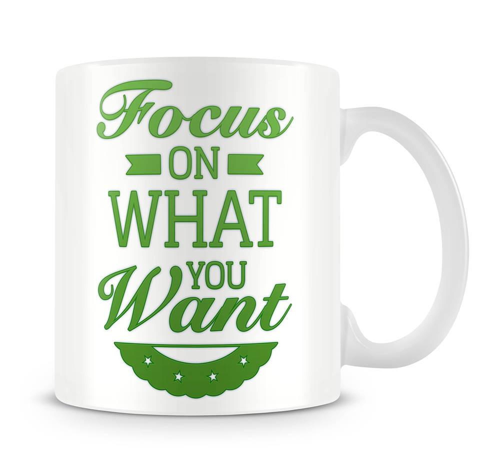 Focus motivation mug