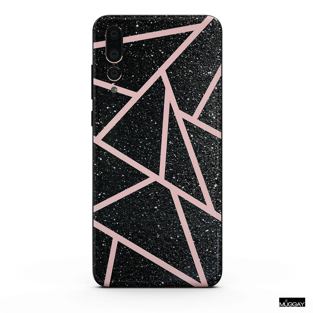 Mobile Covers - Pink glitter