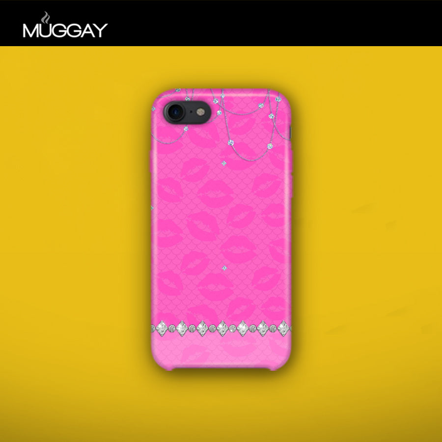 Mobile Covers -  Pink Lips