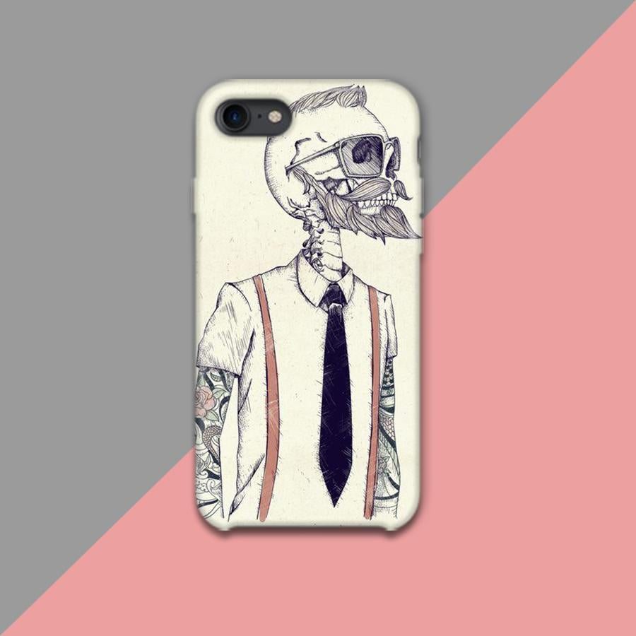 The Gentleman Becomes A Hipster Design Phone Case