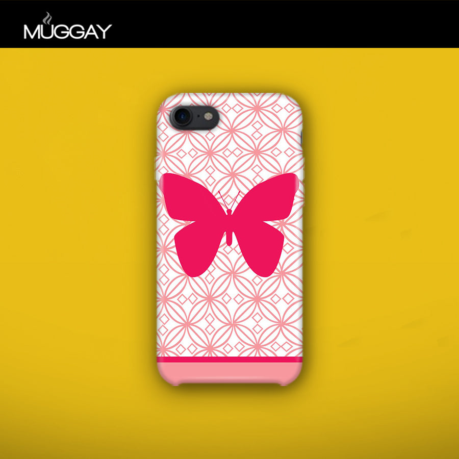 Mobile Covers - Pink Butterfly