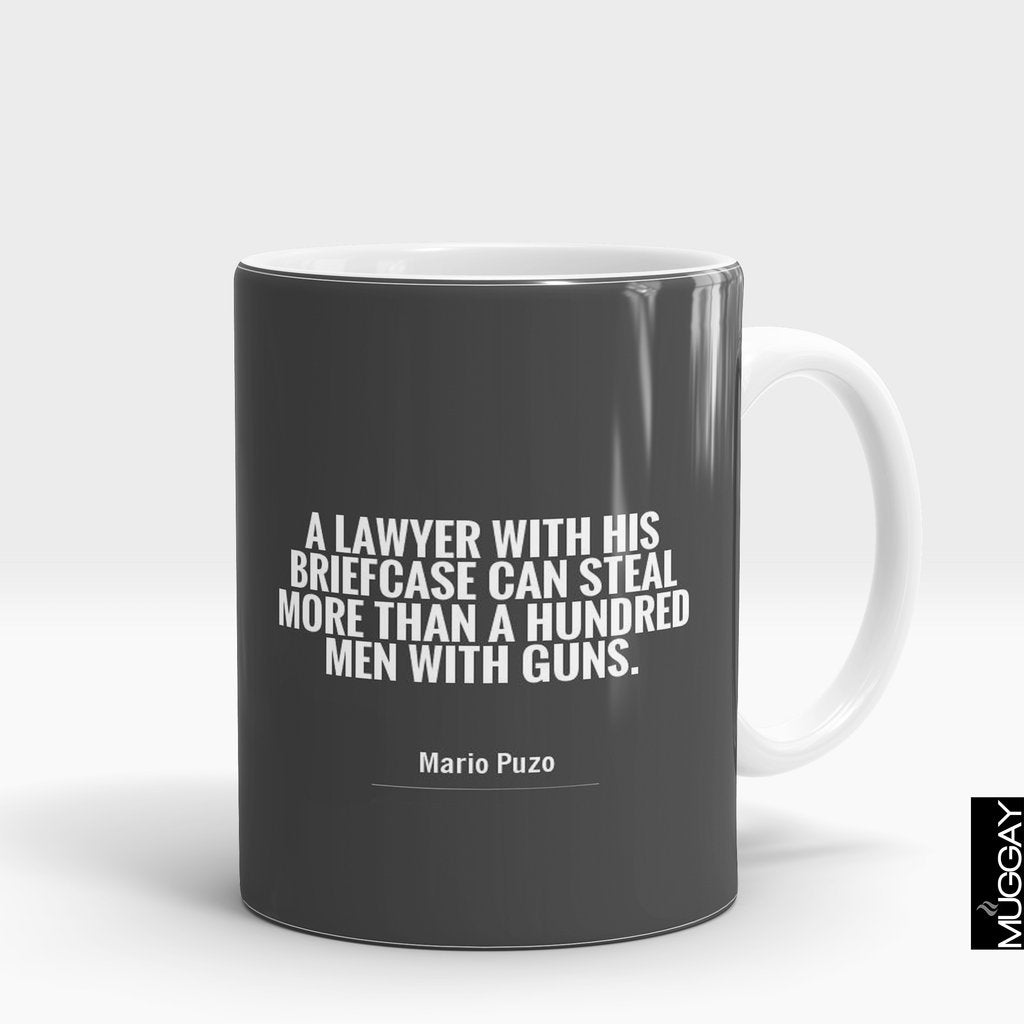 'A Lawyer with his Briefcase' Mug