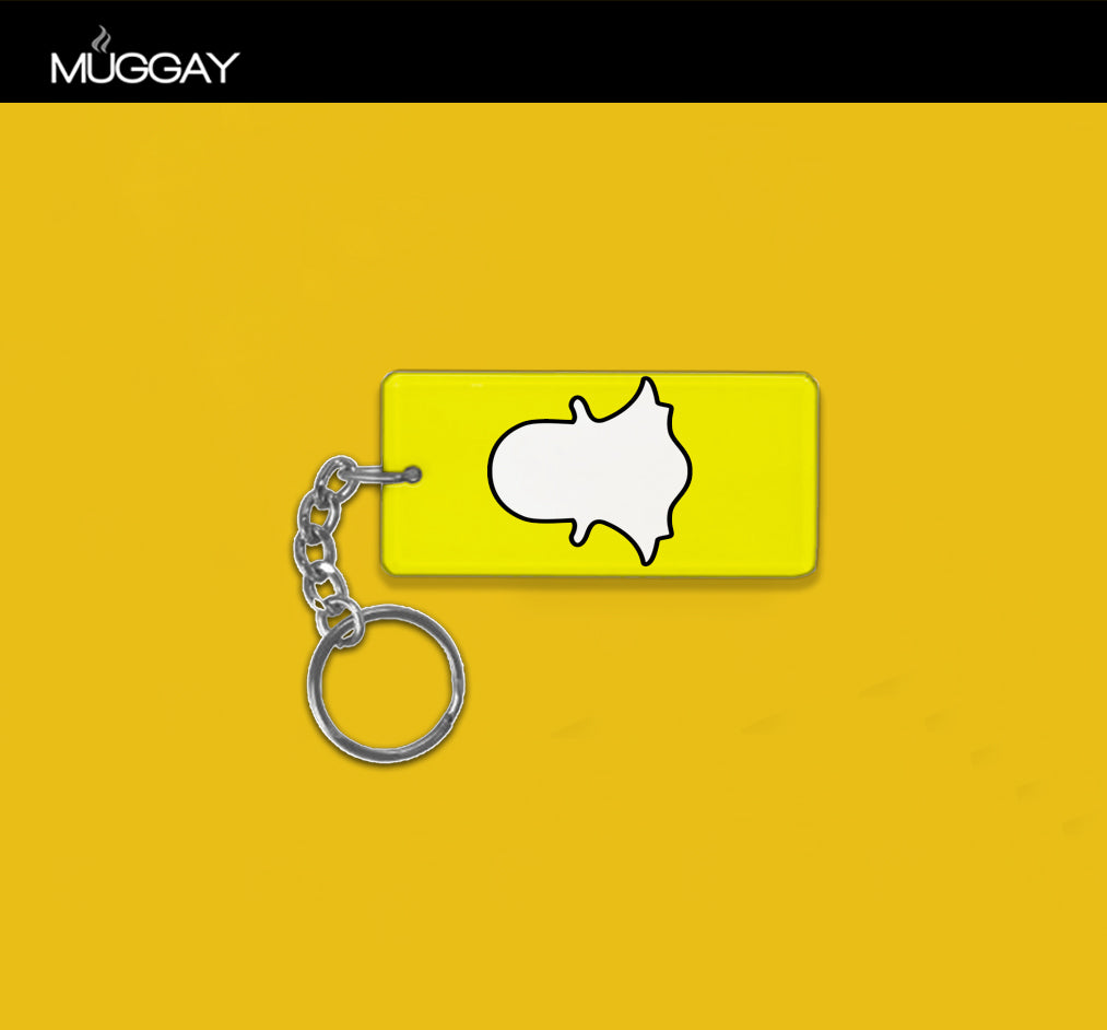Metal Key-Chains - Snapchat