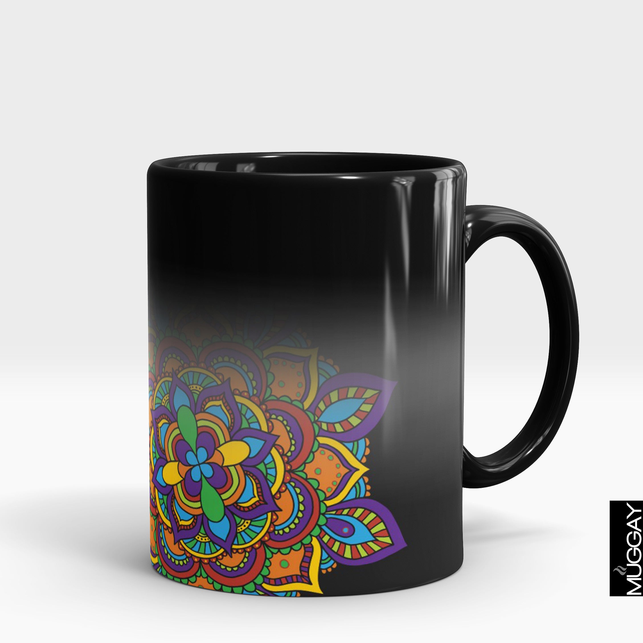 Mandala art mugs -4