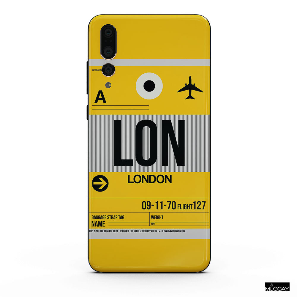 Mobile Covers - Airport tag LON